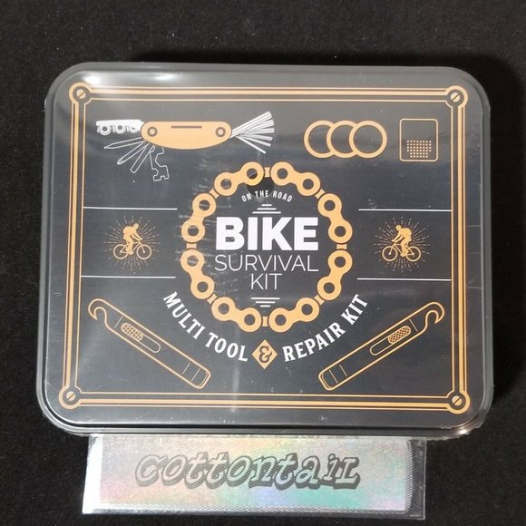 On The Road Bike Survival Kit Multi Tool & Repair Kit - Sealed Boxed - Picture 1 of 2